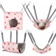 Hedgeink Frettchen Hängematten 4er Set – Waschbare Kuschelhöhle & Hängematte für Ratten, Meerschweinchen, Chinchilla – Kleintier Zubehör für Käfig, Nest, Tunnel & Schlafplatz Hedgeink Frettchen Hängematten 4er Set – Waschbare Kuschelhöhle & Hängematte für Ratten, Meerschweinchen, Chinchilla – Kleintier Zubehör für Käfig, Nest, Tunnel & Schlafplatz
