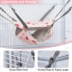Hedgeink Frettchen Hängematten 4er Set – Waschbare Kuschelhöhle & Hängematte für Ratten, Meerschweinchen, Chinchilla – Kleintier Zubehör für Käfig, Nest, Tunnel & Schlafplatz Hedgeink Frettchen Hängematten 4er Set – Waschbare Kuschelhöhle & Hängematte für Ratten, Meerschweinchen, Chinchilla – Kleintier Zubehör für Käfig, Nest, Tunnel & Schlafplatz