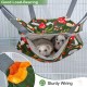 Hedgeink Frettchen Hängematten 4er Set – Waschbare Kuschelhöhle & Hängematte für Ratten, Meerschweinchen, Chinchilla – Kleintier Zubehör für Käfig, Nest, Tunnel & Schlafplatz Hedgeink Frettchen Hängematten 4er Set – Waschbare Kuschelhöhle & Hängematte für Ratten, Meerschweinchen, Chinchilla – Kleintier Zubehör für Käfig, Nest, Tunnel & Schlafplatz