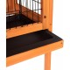 Home Discount Wooden Pet Rabbit Hutch Single, Bunny Guinea Pig Cage Animal House Shelter Home Discount Wooden Pet Rabbit Hutch Single, Bunny Guinea Pig Cage Animal House Shelter