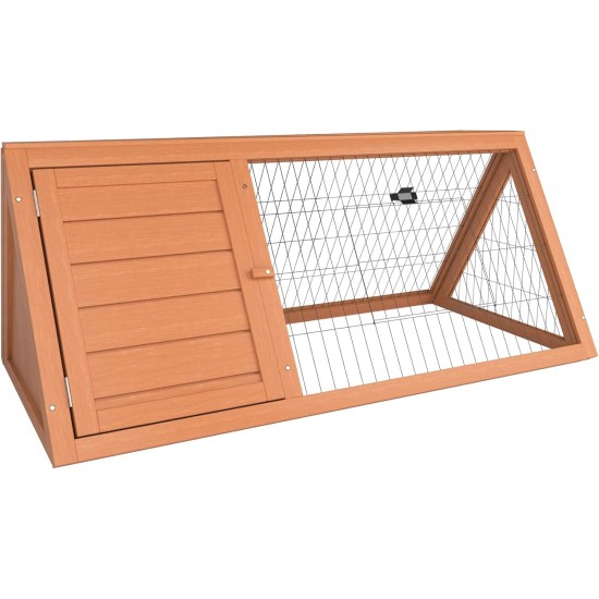 Home Discount Wooden Pet Rabbit Hutch Triangle, Bunny Guinea Pig Cage Animal House Enclosure Outdoor Run Home Discount Wooden Pet Rabbit Hutch Triangle, Bunny Guinea Pig Cage Animal House Enclosure Outdoor Run