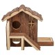 House Henna, Hamster, Bark Wood, 27 × 21 × 15 cm House Henna, Hamster, Bark Wood, 27 × 21 × 15 cm