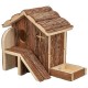 House Henna, Hamster, Bark Wood, 27 × 21 × 15 cm House Henna, Hamster, Bark Wood, 27 × 21 × 15 cm