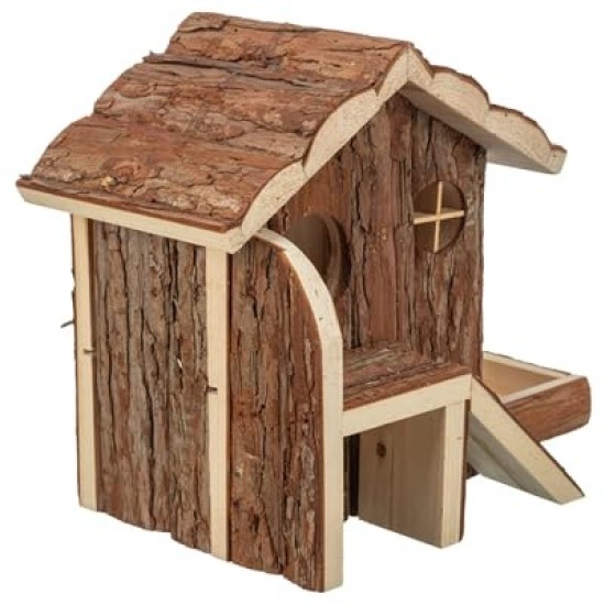 House Henna, Hamster, Bark Wood, 27 × 21 × 15 cm House Henna, Hamster, Bark Wood, 27 × 21 × 15 cm