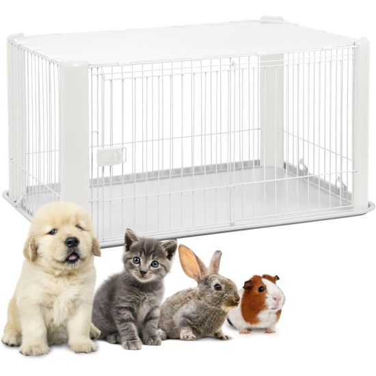 IRIS CLS Plastic Puppy Play Pen Run Cage IRIS CLS Plastic Puppy Play Pen Run Cage