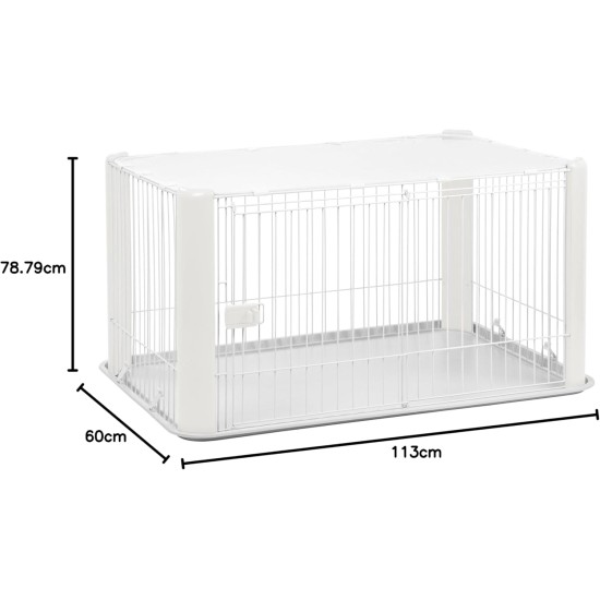 IRIS CLS Plastic Puppy Play Pen Run Cage IRIS CLS Plastic Puppy Play Pen Run Cage