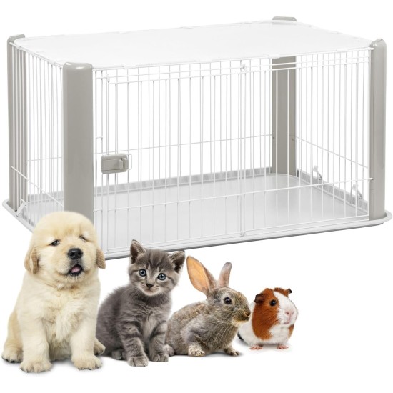 IRIS CLS Plastic Puppy Play Pen Run Cage IRIS CLS Plastic Puppy Play Pen Run Cage
