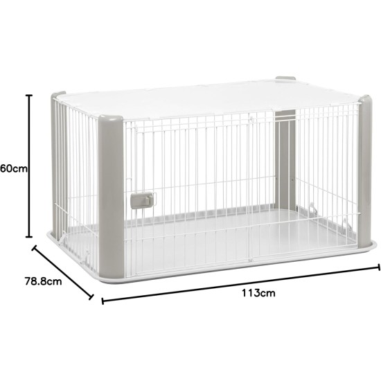 IRIS CLS Plastic Puppy Play Pen Run Cage IRIS CLS Plastic Puppy Play Pen Run Cage
