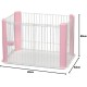 IRIS CLS Plastic Puppy Play Pen Run Cage IRIS CLS Plastic Puppy Play Pen Run Cage