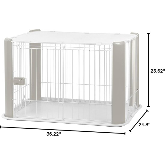 IRIS CLS Plastic Puppy Play Pen Run Cage IRIS CLS Plastic Puppy Play Pen Run Cage