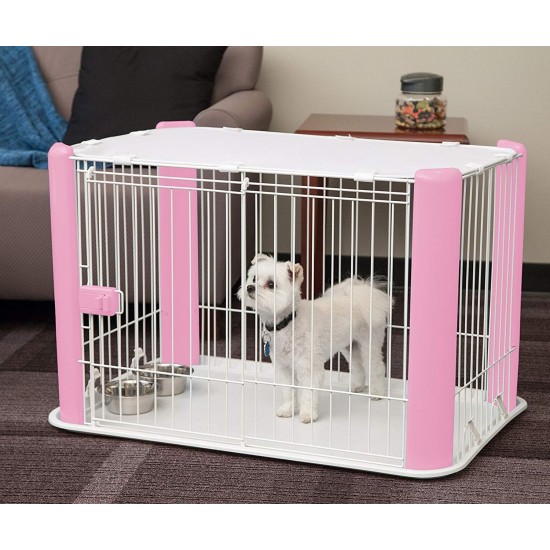 IRIS CLS Plastic Puppy Play Pen Run Cage IRIS CLS Plastic Puppy Play Pen Run Cage