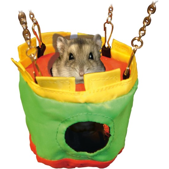 Karlie Hamster House Chateau Rodent House, Nylon, Green, 25 x 10 x 10 cm Karlie Hamster House Chateau Rodent House, Nylon, Green, 25 x 10 x 10 cm