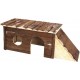 Karlie Wonderland Nature Wood House with Ladder for Rabbit, Large Karlie Wonderland Nature Wood House with Ladder for Rabbit, Large