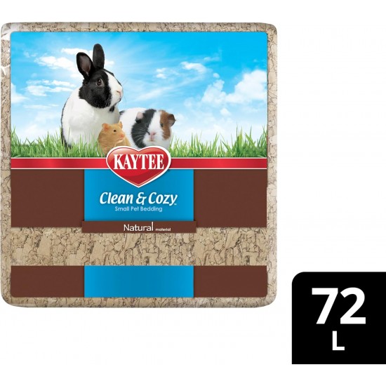 Kaytee Clean & Cozy Bedding for Small Pets, Rodents, Hamsters 99.9% Dust Free, Odour Control Kaytee Clean & Cozy Bedding for Small Pets, Rodents, Hamsters 99.9% Dust Free, Odour Control