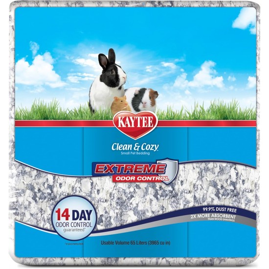 Kaytee Clean & Cozy Bedding for Small Pets, Rodents, Hamsters 99.9% Dust Free, Odour Control Kaytee Clean & Cozy Bedding for Small Pets, Rodents, Hamsters 99.9% Dust Free, Odour Control