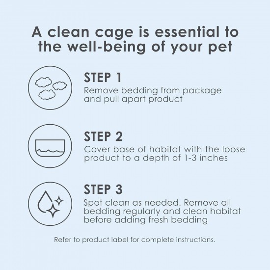 Kaytee Clean & Cozy Bedding for Small Pets, Rodents, Hamsters 99.9% Dust Free, Odour Control Kaytee Clean & Cozy Bedding for Small Pets, Rodents, Hamsters 99.9% Dust Free, Odour Control