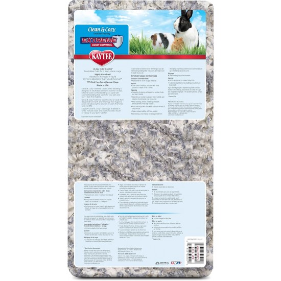 Kaytee Clean & Cozy Bedding for Small Pets, Rodents, Hamsters 99.9% Dust Free, Odour Control Kaytee Clean & Cozy Bedding for Small Pets, Rodents, Hamsters 99.9% Dust Free, Odour Control