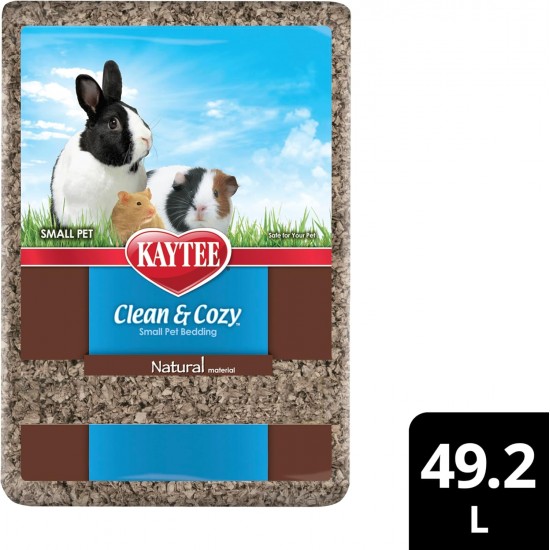 Kaytee Clean & Cozy Bedding for Small Pets, Rodents, Hamsters 99.9% Dust Free, Odour Control Kaytee Clean & Cozy Bedding for Small Pets, Rodents, Hamsters 99.9% Dust Free, Odour Control