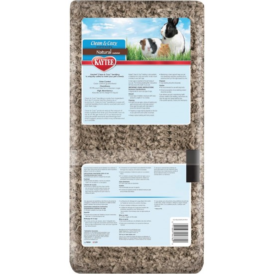 Kaytee Clean & Cozy Bedding for Small Pets, Rodents, Hamsters 99.9% Dust Free, Odour Control Kaytee Clean & Cozy Bedding for Small Pets, Rodents, Hamsters 99.9% Dust Free, Odour Control