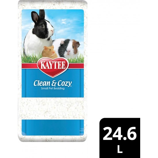 Kaytee Clean & Cozy Bedding for Small Pets, Rodents, Hamsters 99.9% Dust Free, Odour Control Kaytee Clean & Cozy Bedding for Small Pets, Rodents, Hamsters 99.9% Dust Free, Odour Control