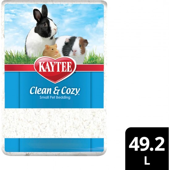 Kaytee Clean & Cozy Bedding for Small Pets, Rodents, Hamsters 99.9% Dust Free, Odour Control Kaytee Clean & Cozy Bedding for Small Pets, Rodents, Hamsters 99.9% Dust Free, Odour Control