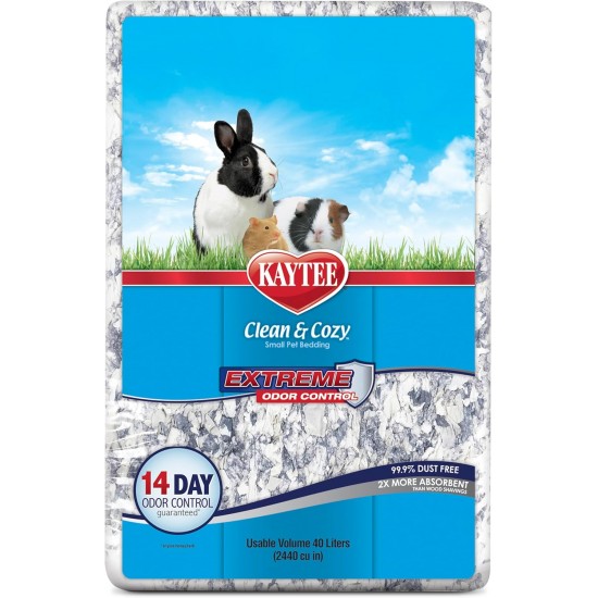 Kaytee Clean & Cozy Bedding for Small Pets, Rodents, Hamsters 99.9% Dust Free, Odour Control Kaytee Clean & Cozy Bedding for Small Pets, Rodents, Hamsters 99.9% Dust Free, Odour Control