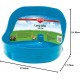 Kaytee Hi-Corner Litter Pan for Ferrets/Rabbits or Other Small Animals, Purple, Medium Kaytee Hi-Corner Litter Pan for Ferrets/Rabbits or Other Small Animals, Purple, Medium