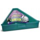 Kaytee Hi-Corner Litter Pan for Ferrets/Rabbits or Other Small Animals, Purple, Medium Kaytee Hi-Corner Litter Pan for Ferrets/Rabbits or Other Small Animals, Purple, Medium