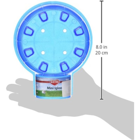 Kaytee Mini Igloo – Cosy Hideout for Hamsters, Gerbils or Other Small Animals - Purple/Green/Blue/Magenta Kaytee Mini Igloo – Cosy Hideout for Hamsters, Gerbils or Other Small Animals - Purple/Green/Blue/Magenta
