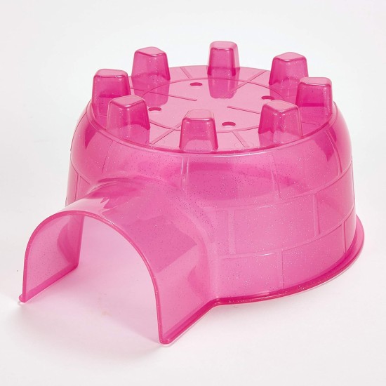 Kaytee Mini Igloo – Cosy Hideout for Hamsters, Gerbils or Other Small Animals - Purple/Green/Blue/Magenta Kaytee Mini Igloo – Cosy Hideout for Hamsters, Gerbils or Other Small Animals - Purple/Green/Blue/Magenta