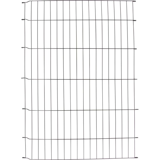 Kerbl 1 Door Galvanized Coating Pen with 8 Panels, 78 x 57 cm, Black Kerbl 1 Door Galvanized Coating Pen with 8 Panels, 78 x 57 cm, Black