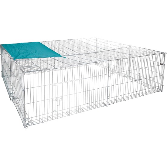 Kerbl 81711 Extension Element for 82825 open enclosure, 230 x 76 x 70 cm
