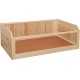 Kerbl 81753 Indoor Small Animal House (Natural Colour L x W x H 113.5 x 75.5 x 40 cm with Plexiglass Front for Rabbits / Guinea Pigs and Rodents) Kerbl 81753 Indoor Small Animal House (Natural Colour L x W x H 113.5 x 75.5 x 40 cm with Plexiglass Front for Rabbits / Guinea Pigs and Rodents)