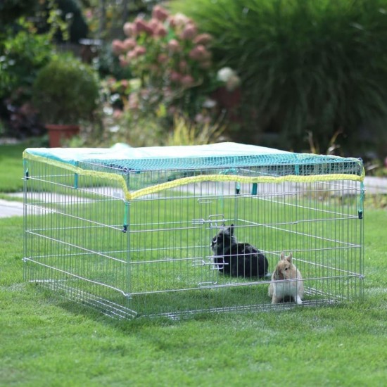 Kerbl 82825 outdoor enclosure with breakout barrier 230 x 115 x 70 cm, with cover Kerbl 82825 outdoor enclosure with breakout barrier 230 x 115 x 70 cm, with cover