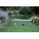 Kerbl 82825 outdoor enclosure with breakout barrier 230 x 115 x 70 cm, with cover Kerbl 82825 outdoor enclosure with breakout barrier 230 x 115 x 70 cm, with cover