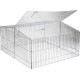 Kerbl 82845 Outdoor Run (Enclosure for Large Rabbits and Rabbits, Dimensions 115 x 115 cm, Height 60 cm, Grid Spacing 3.5 cm, Run with Two Doors) Kerbl 82845 Outdoor Run (Enclosure for Large Rabbits and Rabbits, Dimensions 115 x 115 cm, Height 60 cm, Grid Spacing 3.5 cm, Run with Two Doors)