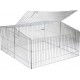 Kerbl 82845 Outdoor Run (Enclosure for Large Rabbits and Rabbits, Dimensions 115 x 115 cm, Height 60 cm, Grid Spacing 3.5 cm, Run with Two Doors) Kerbl 82845 Outdoor Run (Enclosure for Large Rabbits and Rabbits, Dimensions 115 x 115 cm, Height 60 cm, Grid Spacing 3.5 cm, Run with Two Doors)