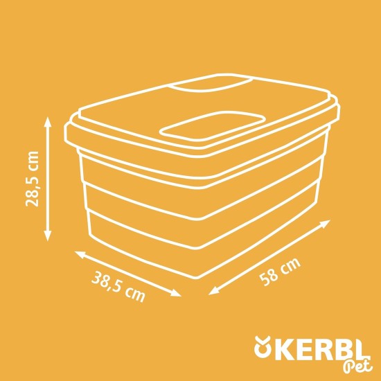 Kerbl Bunny Base 81747 Rabbit Hole Complete Set with Drinking and Eating Device L x W x H 58 x 38.5 x 55 cm Kerbl Bunny Base 81747 Rabbit Hole Complete Set with Drinking and Eating Device L x W x H 58 x 38.5 x 55 cm