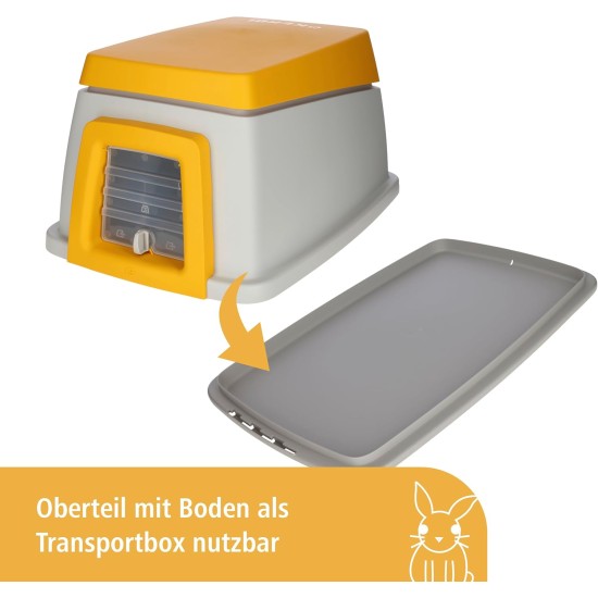 Kerbl Bunny Base 81747 Rabbit Hole Complete Set with Drinking and Eating Device L x W x H 58 x 38.5 x 55 cm Kerbl Bunny Base 81747 Rabbit Hole Complete Set with Drinking and Eating Device L x W x H 58 x 38.5 x 55 cm