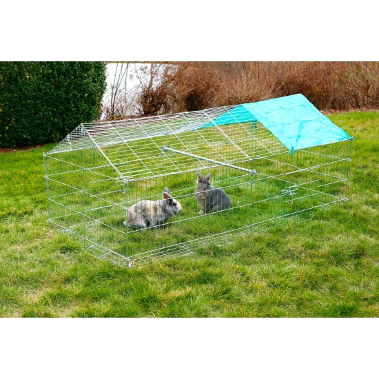 Kerbl Open-Air Enclosure with Breakout Barrier, 180 x 90 x 75 cm Kerbl Open-Air Enclosure with Breakout Barrier, 180 x 90 x 75 cm