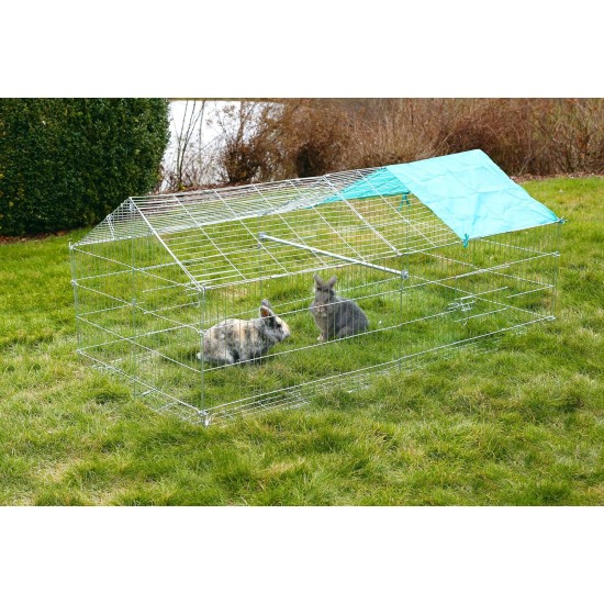 Kerbl Open-Air Enclosure with Breakout Barrier, 180 x 90 x 75 cm Kerbl Open-Air Enclosure with Breakout Barrier, 180 x 90 x 75 cm