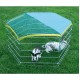 Kerbl Open-Air Enclosure with Breakout Barrier, 180 x 90 x 75 cm Kerbl Open-Air Enclosure with Breakout Barrier, 180 x 90 x 75 cm