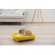 Kerbl Pet Cuddly Bed for Small Animals, White/Yellow, 36 x 32 x 7 cm Kerbl Pet Cuddly Bed for Small Animals, White/Yellow, 36 x 32 x 7 cm