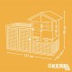 Kerbl Pet Freetime Luke Rodent Coop 127 x 62 x 98 cm Kerbl Pet Freetime Luke Rodent Coop 127 x 62 x 98 cm