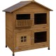 Kerbl Pet Pet Rodent Hutch South Tyrol, Spacious, Weatherproof Hutch for Rabbits and Guinea Pigs, with Pull-Out Plastic Trays and Hay Rack, 125 x 87 x 142 cm Kerbl Pet Pet Rodent Hutch South Tyrol, Spacious, Weatherproof Hutch for Rabbits and Guinea Pigs, with Pull-Out Plastic Trays and Hay Rack, 125 x 87 x 142 cm