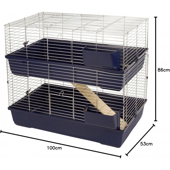 Kerbl Small Maxi Baldo Animal Cage, 100 x 53 x 86 cm Kerbl Small Maxi Baldo Animal Cage, 100 x 53 x 86 cm