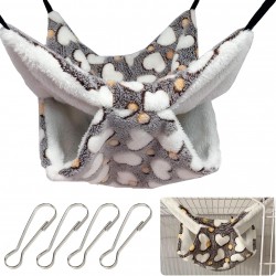 LINGJIA Hamster Accessories, Guinea Pig Accessories, Guinea Pig Toy, Ferret Hammock, Rabbit Chinchilla Hammock, Plush Hammock for Squirrels, Chinchillas, Rabbits LINGJIA Hamster Accessories, Guinea Pig Accessories, Guinea Pig Toy, Ferret Hammock, Rabbit Chinchilla Hammock, Plush Hammock for Squirrels, Chinchillas, Rabbits
