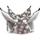 LXTaoler Pet Hammock for Small Animals, Soft and Warm Pets Cage Hammock 2/3 Layers Hanging Bed for Cute Hamsters, Ferrets, Parrots, Guinea Pigs, 34 x 34 cm, Brown LXTaoler Pet Hammock for Small Animals, Soft and Warm Pets Cage Hammock 2/3 Layers Hanging Bed for Cute Hamsters, Ferrets, Parrots, Guinea Pigs, 34 x 34 cm, Brown