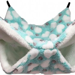 LXTaoler Pet Hammock for Small Animals, Soft and Warm Pets Cage Hammock 2/3 Layers Hanging Bed for Cute Hamsters, Ferrets, Parrots, Guinea Pigs, 34 x 34 cm, Green LXTaoler Pet Hammock for Small Animals, Soft and Warm Pets Cage Hammock 2/3 Layers Hanging Bed for Cute Hamsters, Ferrets, Parrots, Guinea Pigs, 34 x 34 cm, Green