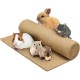 La Cordeline Natural Hemp Litter Tray Mat 40 x 100 cm Premium Quality - Cage Floor for Rodents, Rabbits, Hamsters etc La Cordeline Natural Hemp Litter Tray Mat 40 x 100 cm Premium Quality - Cage Floor for Rodents, Rabbits, Hamsters etc